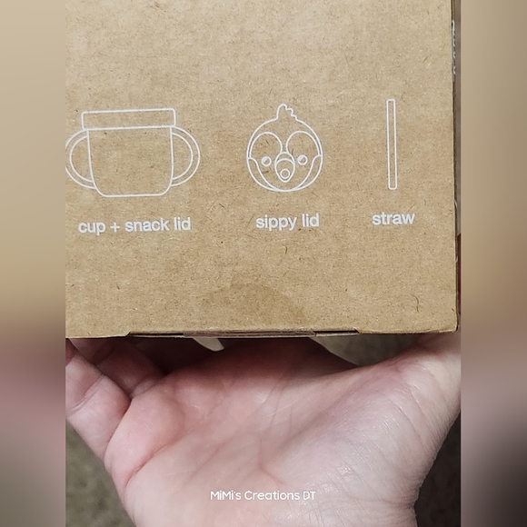 Bimbly Toddler Silicon Sippy Cup & Snack Cup with Lids - Picture 5 of 5